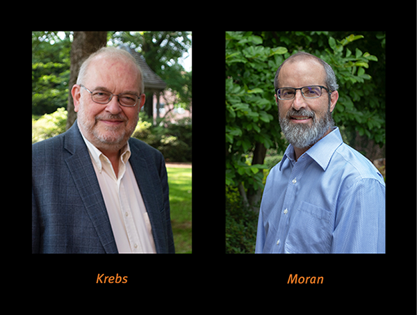 2019.06.05 Distinguished Profs Krebs Moran_web600.png 2019.06.05 Distinguished Profs Krebs Moran_web600.png